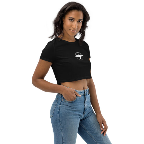 INTERACTIVE I Dare You Drinking Game Organic Crop-Top - Pink - Image 5